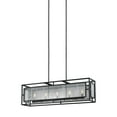 thumbnail image 1 of Feiss F3037/5DWZ Prairielands Chandelier 5 Light Steel/Glass  Dark Weathered Zinc Finish with Clear Seeded Glass, 1 of 2