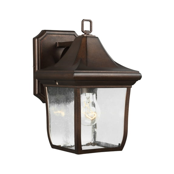Feiss OL13100 Patina Bronze Oakmont 1 Light 11" Tall Outdoor Wall Sconce