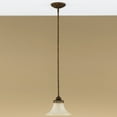 thumbnail image 1 of Feiss P1114WAL Drawing Room Mini Pendant - 9W in. Walnut, 1 of 4