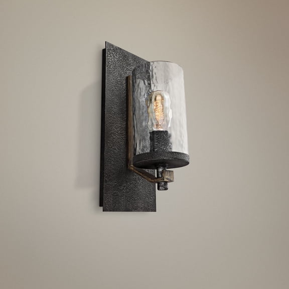 WB1825DWK/SGM-Generation Lighting-Feiss Lighting-Angelo-One Light Wall Sconce in Rustic Style-5.5 Inch Wide by 13 Inch High