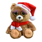 Feisty Pets Ebenezer Claws Santa Bear 8" Plush