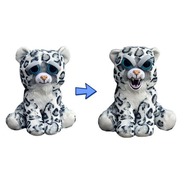 Feisty Pets Plush Lethal Lena Snow Leopard