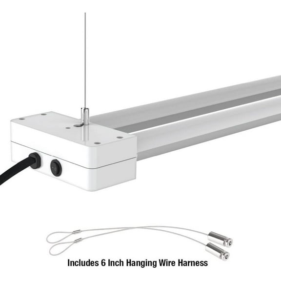 Feit 73991 2 Lamp 4-Feet LED Shop Light, 48-Inch, 4100K