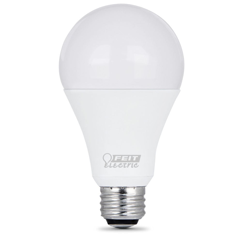 Feit A19 E26 (Medium) LED Bulb Soft White 30/70/100 Watt Equivalence 1 pk