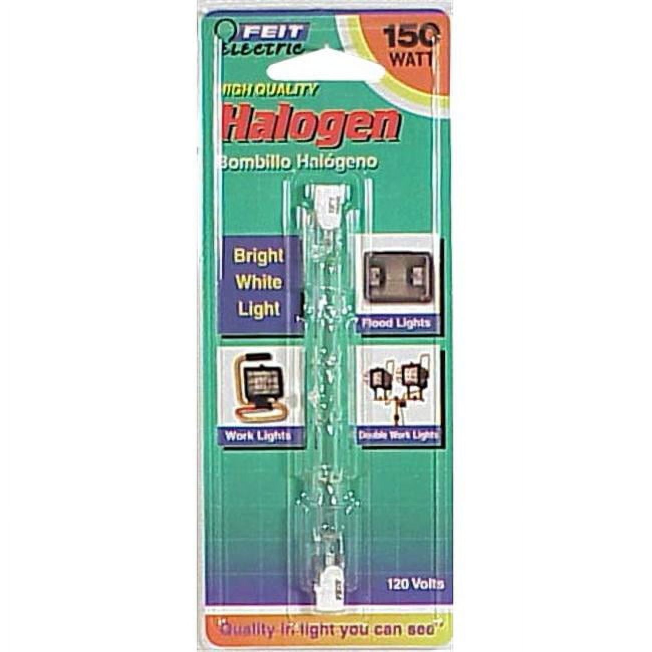Feit BPQ150T3CL 150 Watt Double Ended T3 Halogen Quartz Light Bulbs