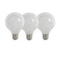 thumbnail image 1 of Feit Electric 100-Watt Equivalent G25 E26 Dimmable White Bulbs 3-PK, Soft White, 1 of 4