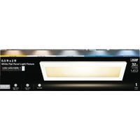 Ultra-Slim White LED Flat Panel Ceiling Light 6 x 24