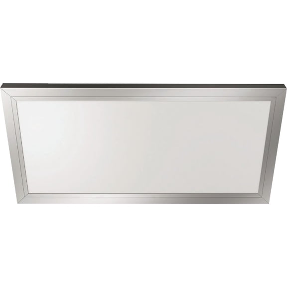 Feit Electric LED 1x2 Light Panel FP1X2/6WY/NK - Energy Efficient, Multicolor, Nickel — Residential Use, Standard Application