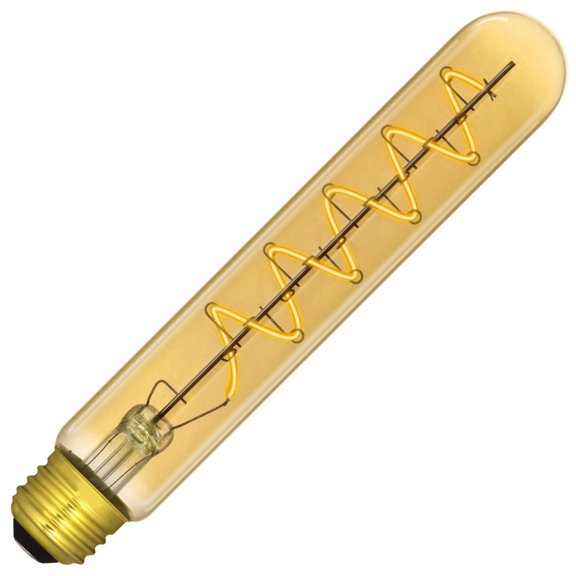 Feit Electric 18009 - T10L/S/820/LED Tubular Style Antique Filament LED Light Bulb