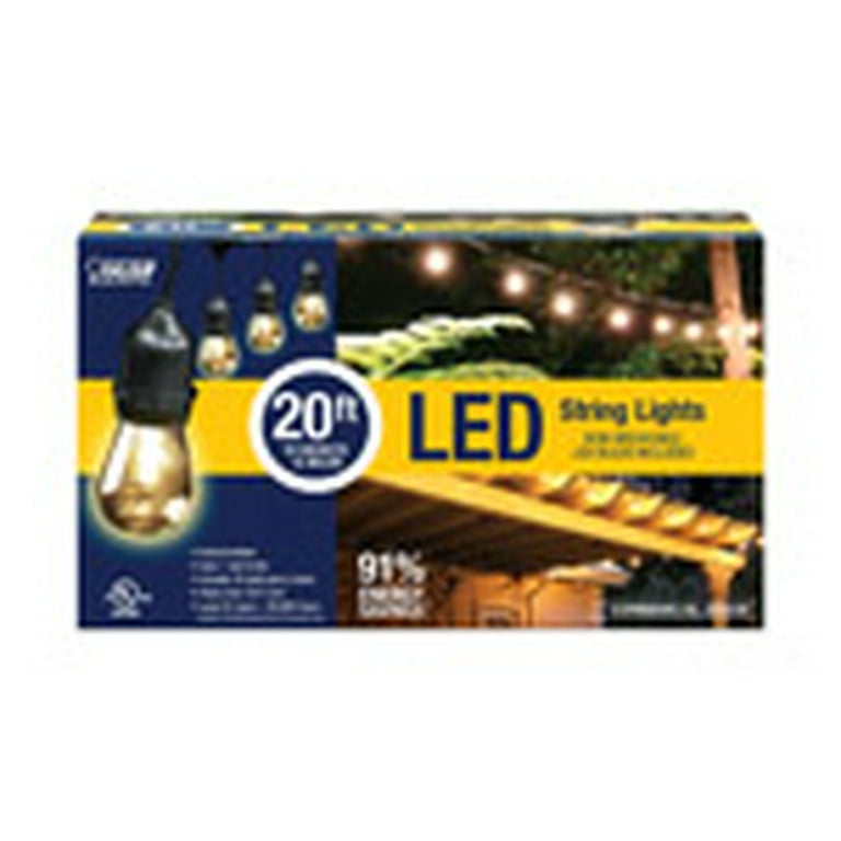 Feit electric 20 on sale ft string lights