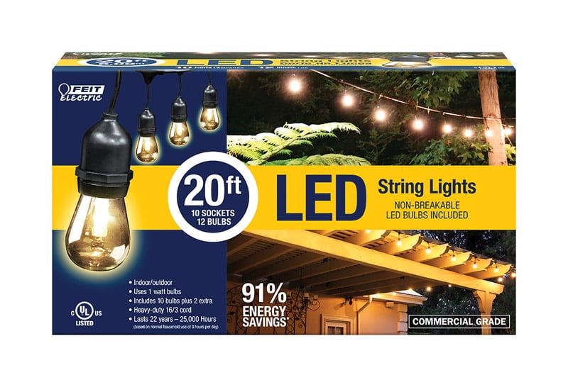 Feit Electric 20 Foot LED String Lights