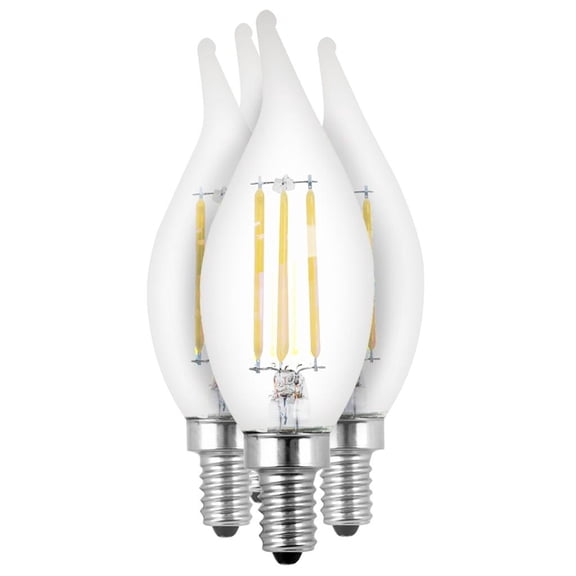 Feit Electric 20998 - BPCFC40927CAFIL/4/RP Candle Tip LED Light Bulb