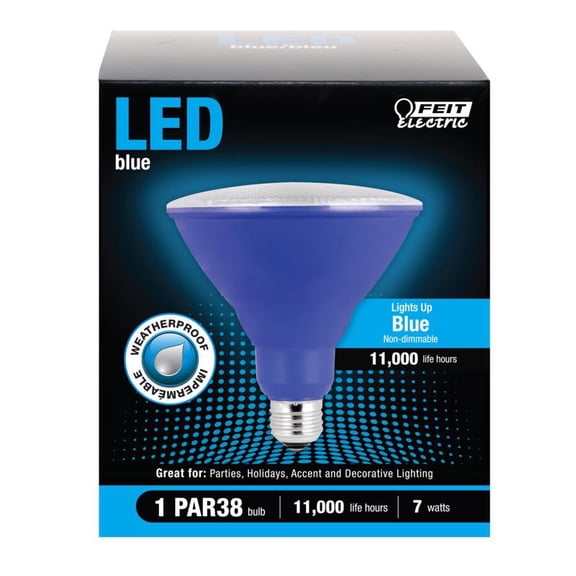 LED FEIT PAR38 BLUE (Pack of 1)