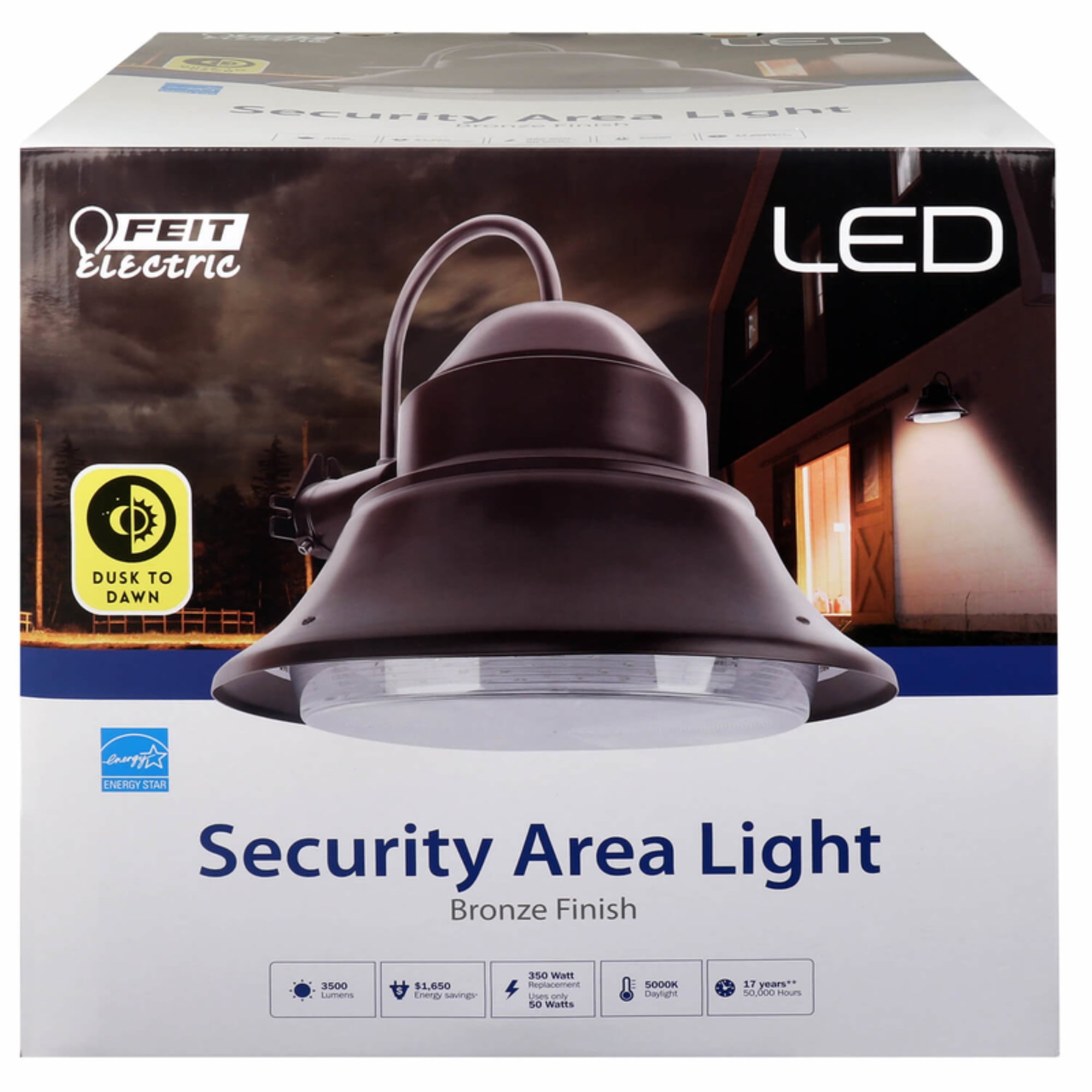 SCRTY LGHT BRNZ 50W 13""W (Pack of 1)