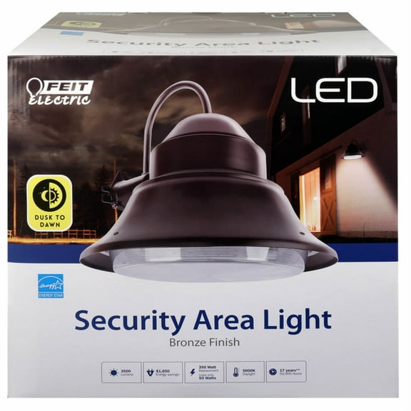 SCRTY LGHT BRNZ 50W 13""W (Pack of 1)