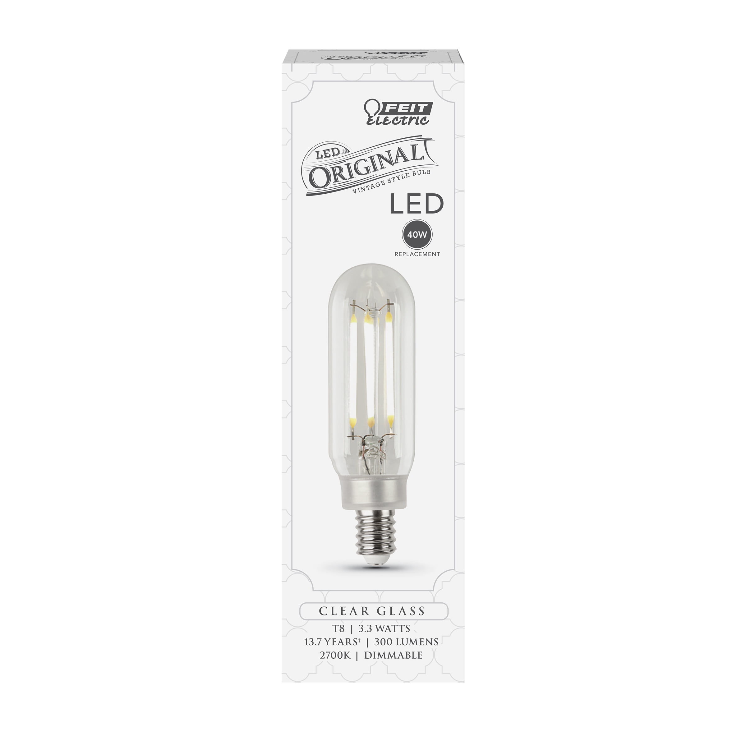 Feit Electric 3.3 Watt 40W Equiv. Soft White Original Vintage