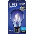 thumbnail image 1 of Feit Electric  3.6 watt A-Line A19 Filament LED Bulb  Blue, 1 of 1