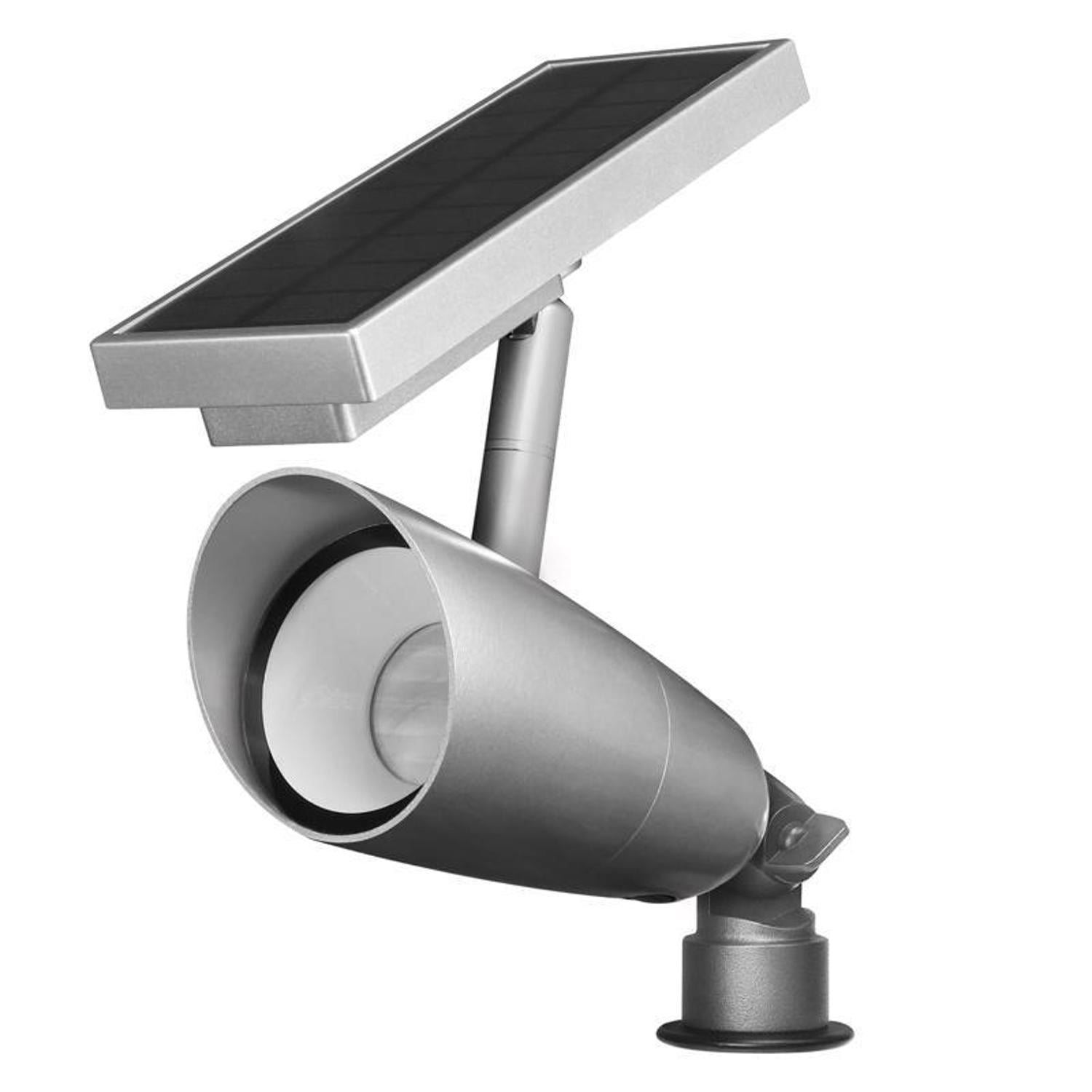 Feit Electric Brushed Nickel Solar Powered 100W LED Spotlight