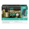 thumbnail image 1 of Feit Electric 3010293 20 ft. LED Solar String Light Set, Amber - 10 lights, 1 of 3
