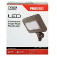 thumbnail image 1 of Feit Electric 3010298 Motion-Sensing Solar Powered LED Black Security Light - Black, 1 of 4