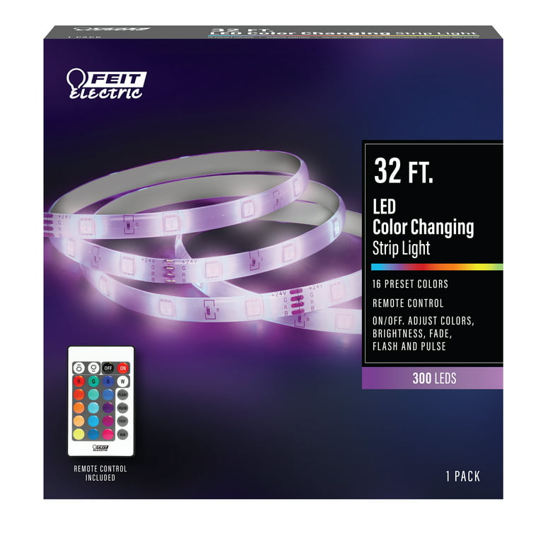RGB AC Plug-in LED Strip Lights
