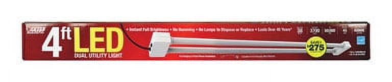 Feit Electric  4 ft. 2-Light Shop Light LED Utility Light Fixture