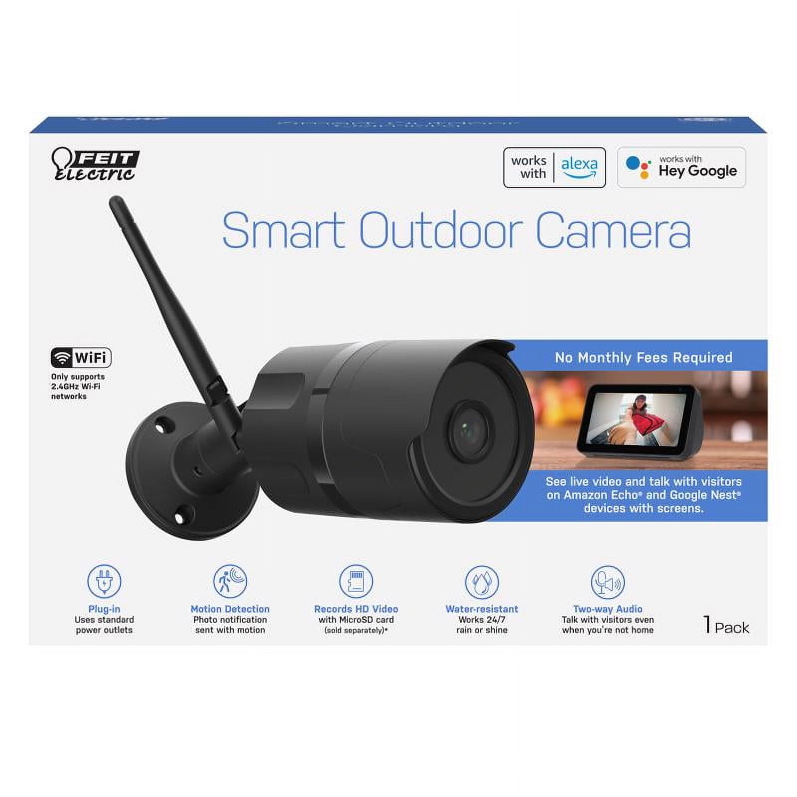 Feit Electric 1080P Hd Outdoor Wall Mount Smart Wifi Camera