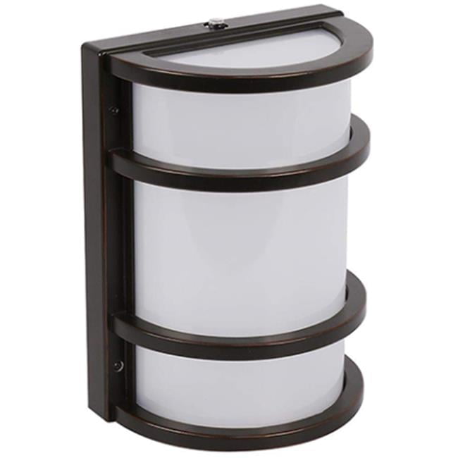 Feit Bronze Dusk to Dawn LED Outdoor Security Wall Light