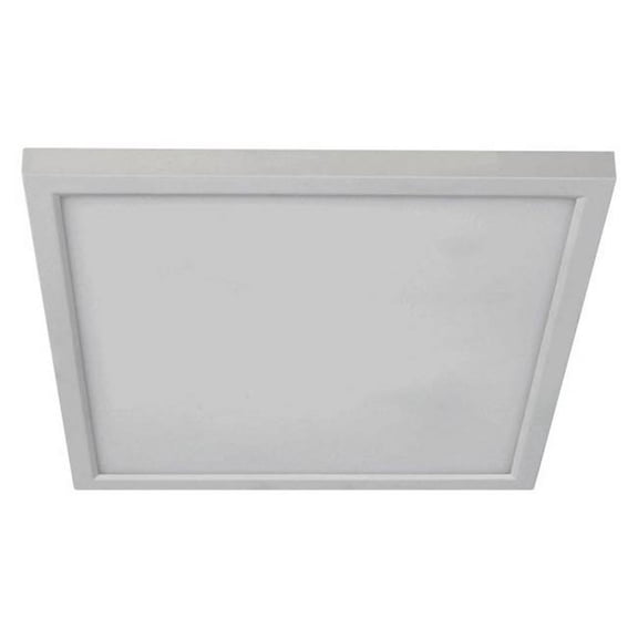 Feit Electric 74204 4 in. 8W Square LED Dimmable Downlight with Frame, White