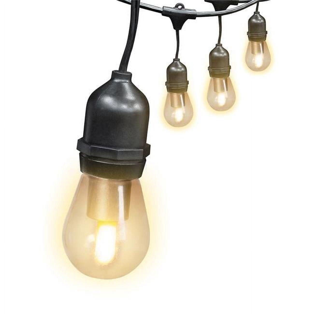 Feit Electric 9037967 LED Flame Bulb String Lights Amber - 6 Lights
