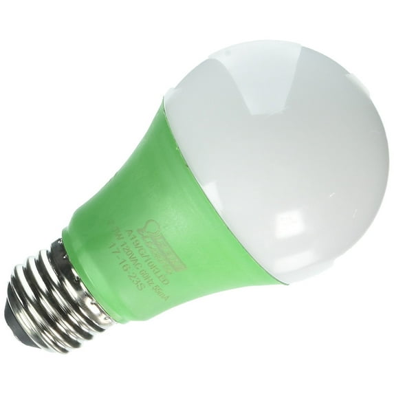 Feit Electric A19/G/10KLED Feit Electric 3W Green LED Bulb