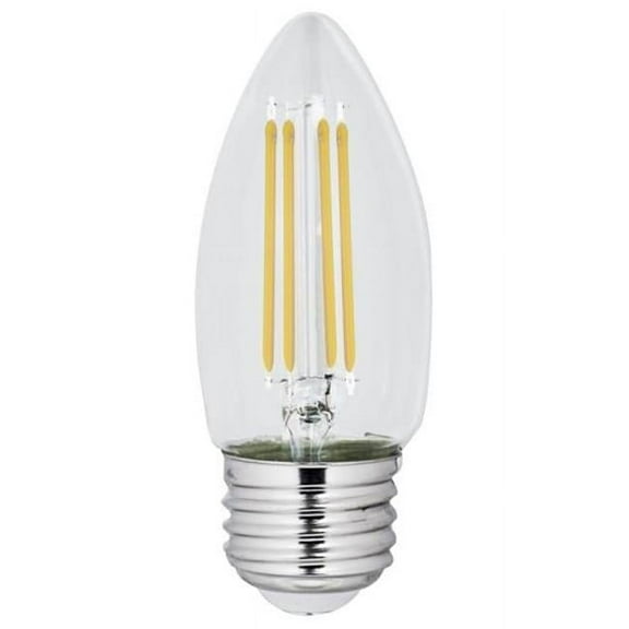 Feit Electric BPETC60927CAFL2 Enhance B10 Filament LED Bulb, 5.5 W