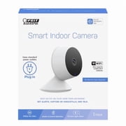 Feit Electric CAM1 Wi-Fi Security Camera 1080p Indoor, Black, White