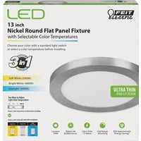 Feit Electric Edge-Lit 4-Way LED Disc Flush Mount Ceiling Light Fixture - Pack of 6