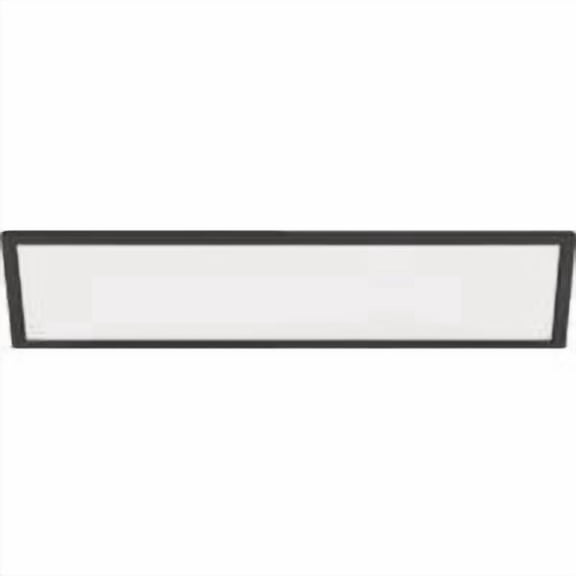 Feit Electric Edge-Lit Flat Panel LED Utility Flush Mount Ceiling Light Fixture - Pack of 2 Case Quantity Pack
