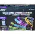 thumbnail image 1 of Feit Electric Indoor/Outdoor 20ft USB Powered Smart Color, Chasing App & Remote Control LED Strip Light, 1 of 5