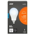 thumbnail image 1 of Feit Electric Intellibulb LED 8.8W (60W Equivalent) Dusk to Dawn Light A19 Bulb, E12 Base, Dimmable, 1 of 6