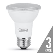 Feit PAR20 E26 Medium LED Bulb Daylight 50 Watt Equivalence 3 pk