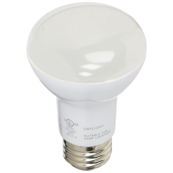 Feit Electric LED R20 Medium E26 Base Light Bulb - 45W Equivalent - 10 Year Life - 450 Lumen - 5000K Daylight - Dimmable | 2-Pack