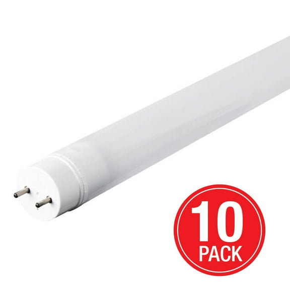 Feit Electric LED18W (48W Equivalent) Cool White Light Bulbs, Easy Plug and Play (10 Pack)