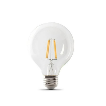 Feit Electric G2560927CAFL3RP Enhance G25 Filament LED Bulb, 5.5 W