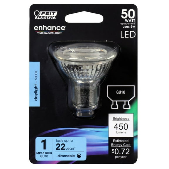 BULB LED MR16 450L 6W (Pack of 1)