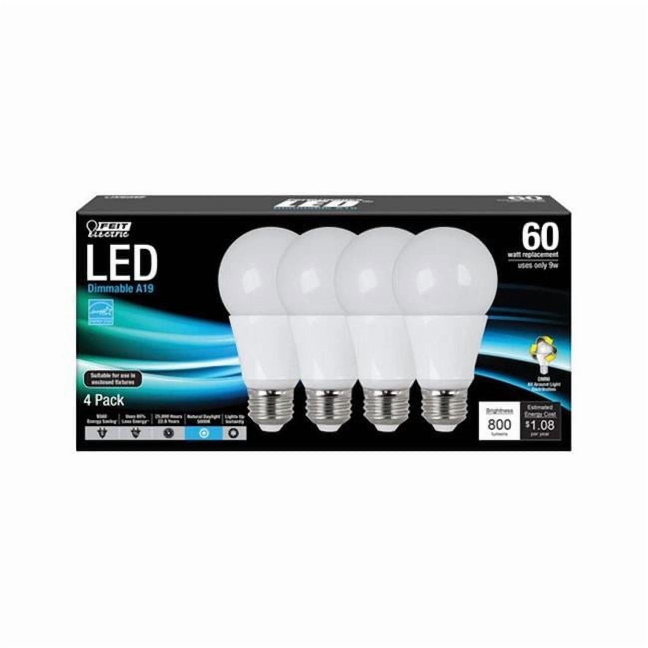 Feit OM60-850-LED-4 9.5 Watt Daylight LED Light Bulb -