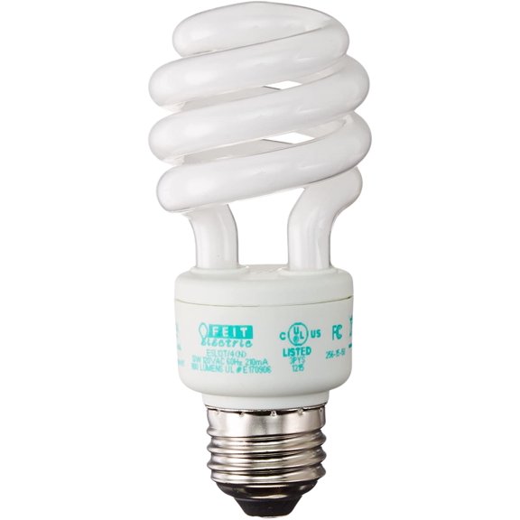 Feit Value Pack 13w=60w Soft White CFL EcoBulbs 1 Box