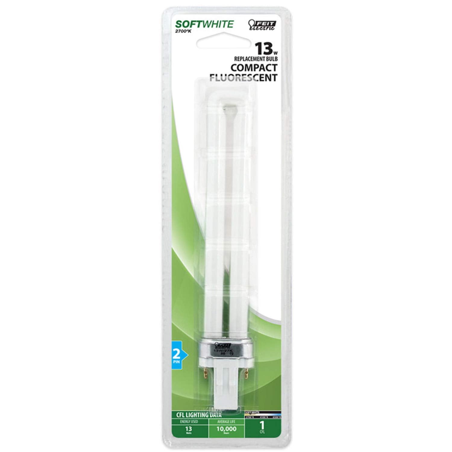 FeitElectric Compact Fluorescent 2 Pin Light Bulbs