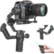 FeiyuTech SCORP 3 Gimbal Stabilizer for DSLR/Mirrorless, Built-in AI Tracking 4.0, 3.5kg Payload, Detachable Remote Handle, 14H Battery, Touchscreen & Vertical Shooting