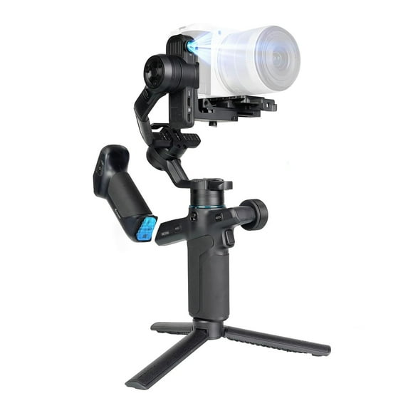 FeiyuTech SCORP Mini 3 Pro Camera Gimbal Stabilizer for Smartphones, GoPro, and Mirrorless Cameras with AI Tracking, Payload 4.4 lbs
