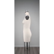 Missy Half-Body Professional Dress Form w/ Heavy Duty Base & Collapsible Shoulders | Size 12