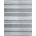 thumbnail image 1 of Feizy Aberdeen Modern Stripes, Gray/White, 3' 6" x 5' 6" Accent Rug, Handmade Stain Resistant Kid Friendly, Area Rug for Living Room and Bedroom, 1 of 9