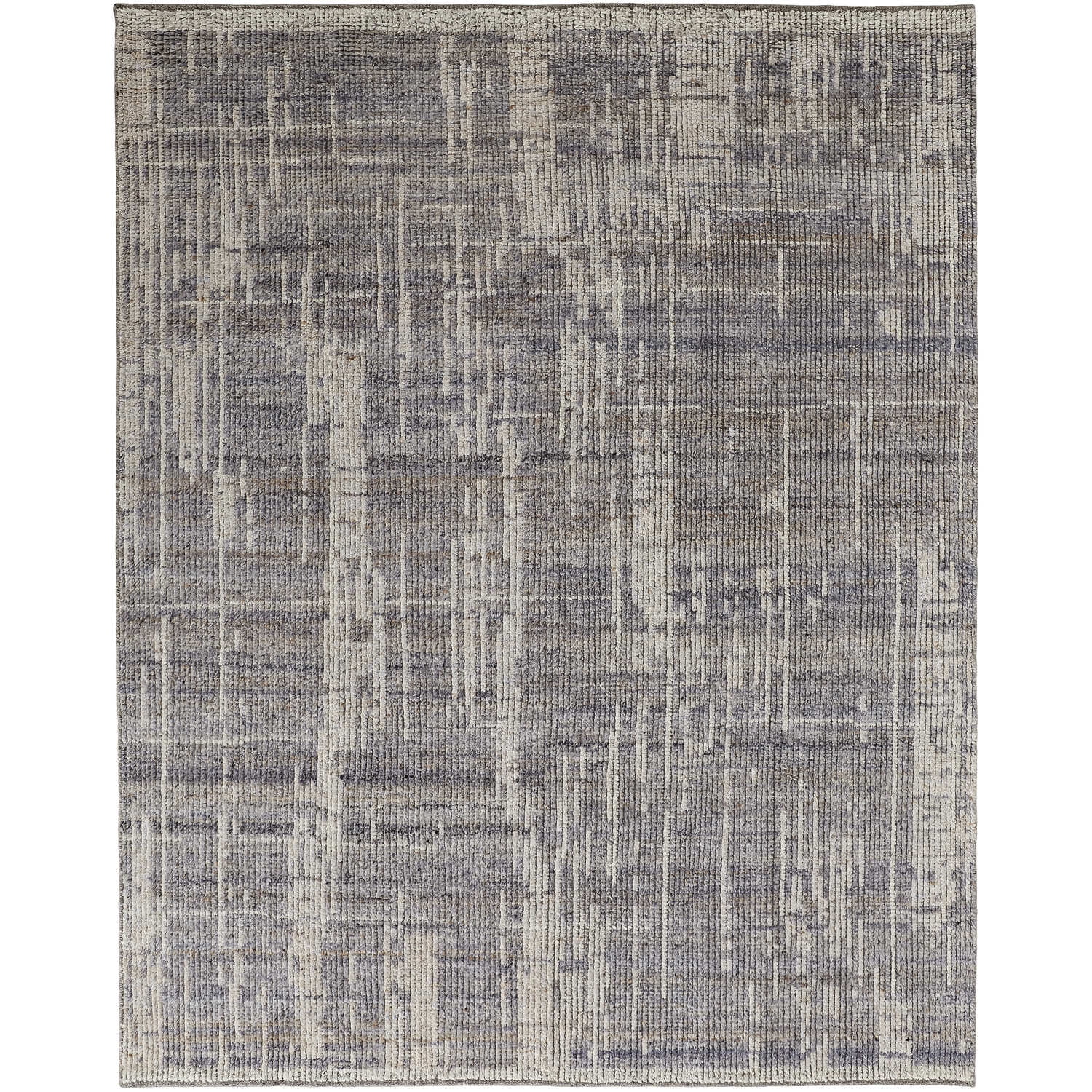 Feizy Alford Modern Abstract, Gray/Ivory/Taupe, 8'6